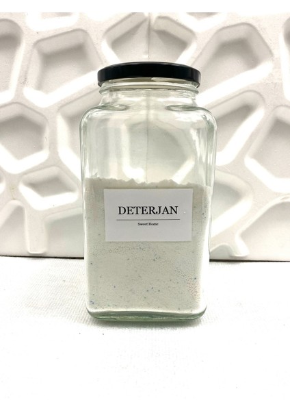 Siyah Metal Kapaklı 3l Deterjan Cam Kavanoz, Şık ve Kullanışlı Mutfak Saklama Çözümü fiyatları