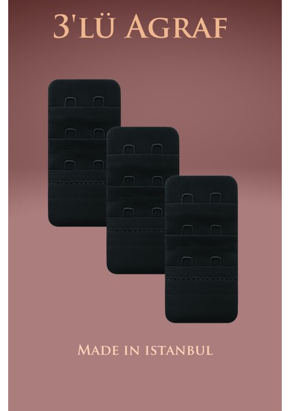 Sütyen Uzatma Kopçası Agraf