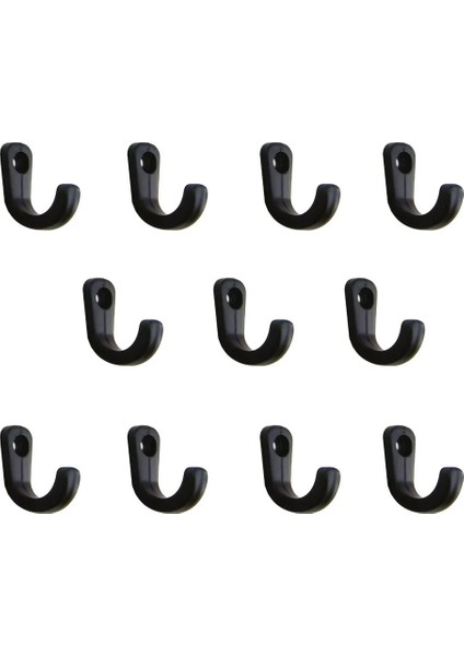 Tekli Bijuteri, Dekor Askısı - Siyah, 100 Adet, 10X18X22 mm fiyatları