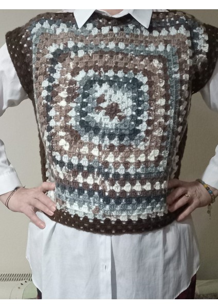 El Örgüsü Modern Kadın Süveter modelleri