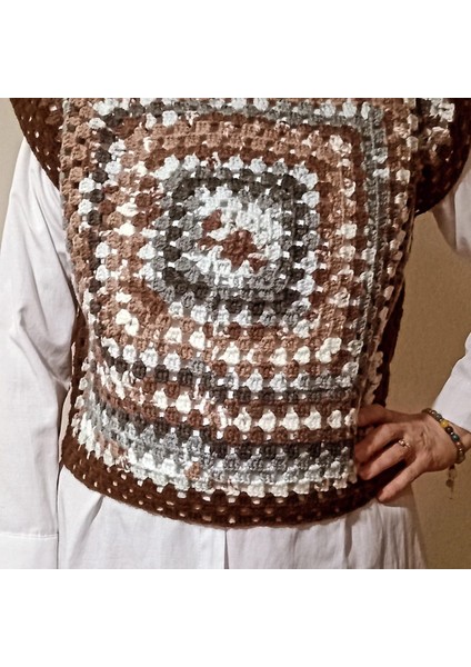 El Örgüsü Modern Kadın Süveter