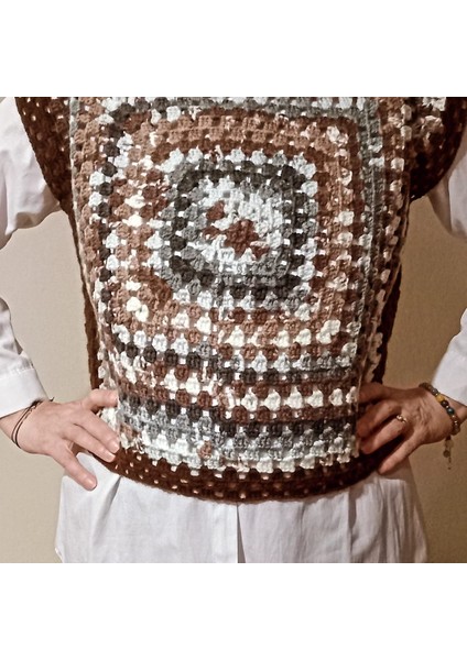 El Örgüsü Modern Kadın Süveter