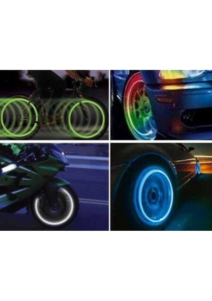 Kurukafa Şeklinde Işıklı Sibop Kapağı (2 Adet) modelleri