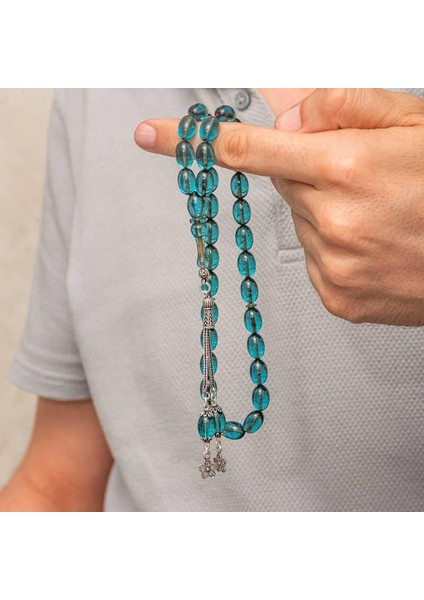 Hk Sıkma Kehribar Tesbih Gümüş Püsküllü Ateş|gümüş Takı Hediyelik Ürünler fiyatları