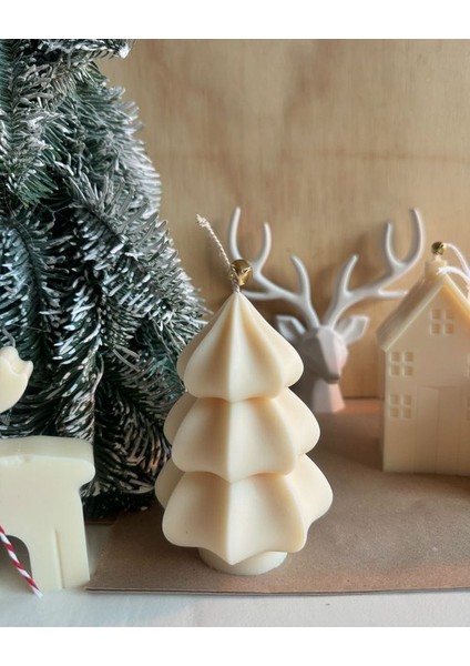 Yılbaşı Noel Ağacı Mum