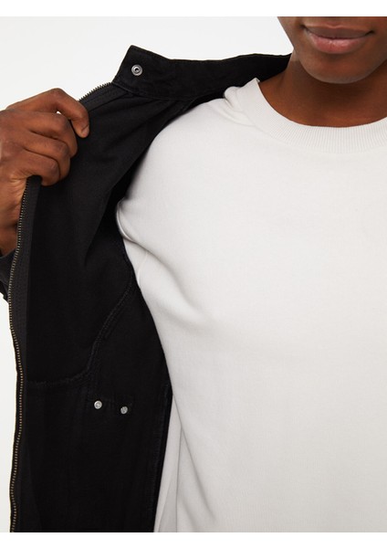 Yeni Sezon Standart Kalıp Erkek Jean Ceket fırsatları