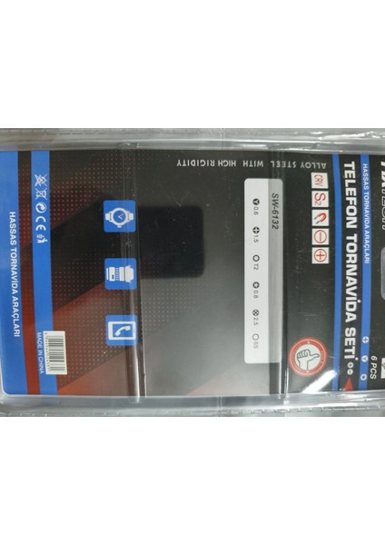 6 Parça Saatçi ve Telefoncu Onarım Tornavida Seti Hassas Tornavida Seti fiyatları