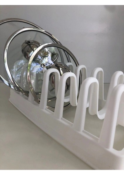 6 Bölmeli Tencere Kapak Rafı - Tencere Kapak Organizeri modelleri