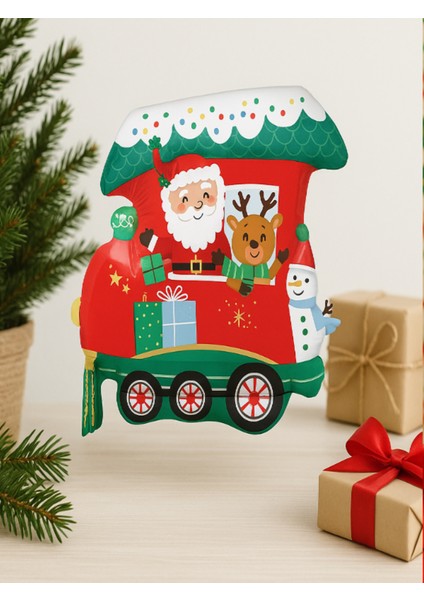 Parlak Yılbaşı ve Doğum Günü Folyo Balon Seti, Şık Parti Süsleme.