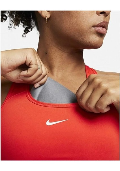 W Dri-Fit Swsh 1pp Bra Kadın Turuncu Spor Sütyen - Çıkarılabilir Pedli ve Rahat Tasarım - BV3636-633 fiyatları