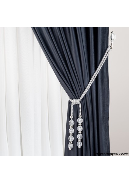 Özel Yapım Dekoratif Perde Bağı Renso Braçol Takım