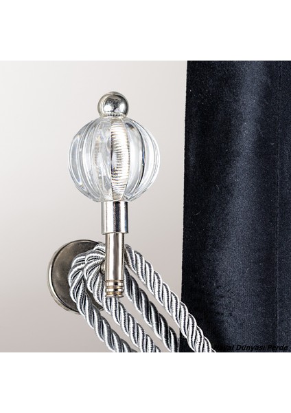 Özel Yapım Dekoratif Perde Bağı Renso Braçol Takım modelleri