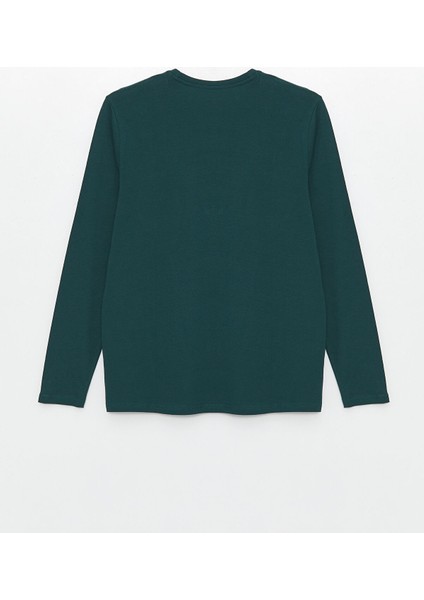 Yeni Sezon Bisiklet Yaka Baskılı Erkek Pijama Üst fiyatları