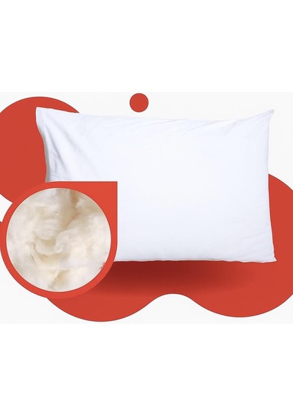 %100 Yün Dolgulu Tekli̇ Yastik