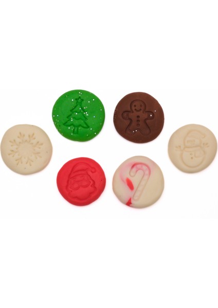 Yılbaşı Ahşap Damga Set - 6 Adet fiyatları