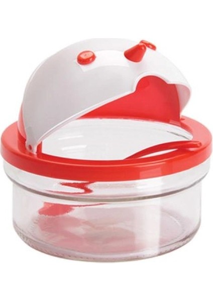 Ördek Figürlü Cam Şekerlik 420 ml fırsatları