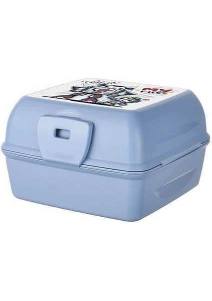 Luna 3 Bölmeli Çatal Bıçaklı Beslenme Kabı - Diyet Kabı - Çatal Kaşıklı fırsatları