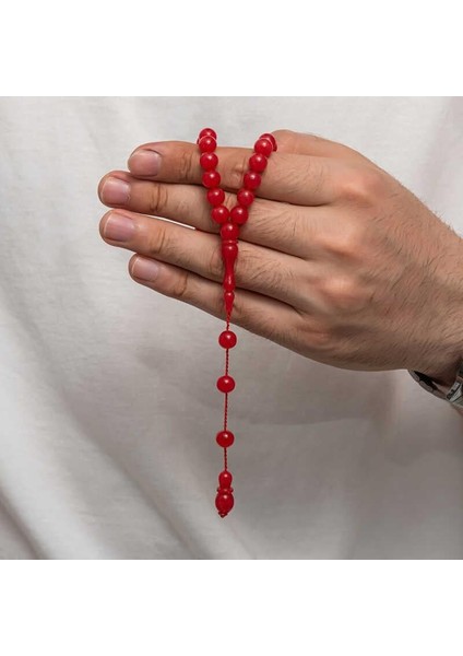 Hk Sıkma Kehribar Tesbih Yuvarlak |gümüş Takı Hediyelik Ürünler