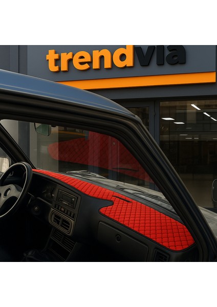 Tofaş Şahin Doğan Kartal Yüksek Ön Göğüs Kırmızı-Siyah Torpido Kılıfı / Siyah-Bej Boyun Yastığı fiyatları