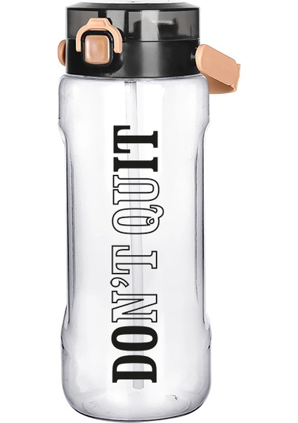 Şeffaf Matara - 2000 ml - 67,6 Oz - Watermode Matara modelleri