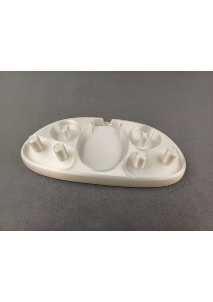 Beyaz Elektrikli Diş Fırçası ve Başlık Düzenleyici Stand, Banyo Düzenleme Aksesuarı fırsatları