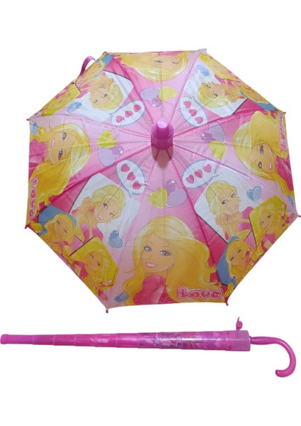 Plastik Bardaklı Düdüklü Kız Çocuk Şemsiye modelleri
