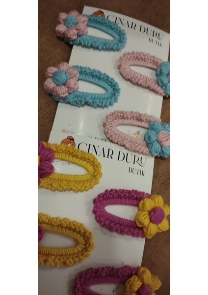 Örgü Tokalar 4 Çift fiyatları