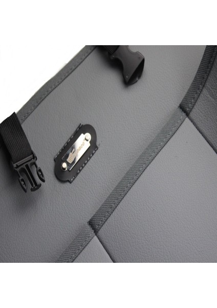 Peugeot 107 Deri Koltuk Arkası Düzenleyici Koruyucu Gri 2 Adet Scr