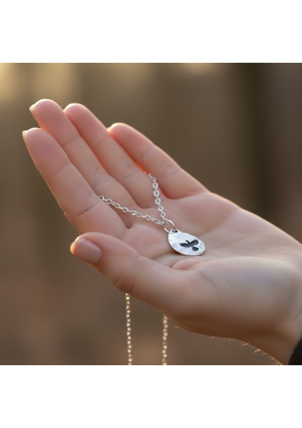 Kartal Gümüş Kaplama Düz Zincir Kolye indirimleri