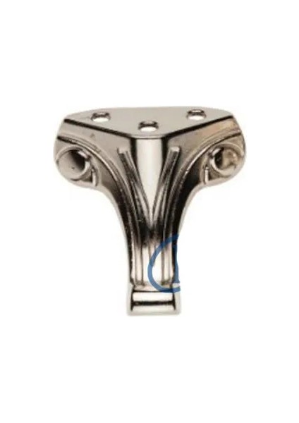 Ahşap, Mdf, Sunta Sandık Ayağı, Kutu Ayak 4,5 cm - Nikel