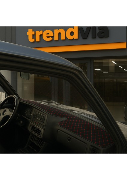 Tofaş Şahin Doğan Kartal Yüksek Ön Göğüs Siyah-Kırmızı Torpido Kılıfı / Bej-Siyah Boyun Yastığı fiyatları