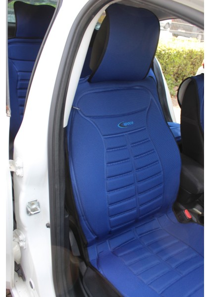 Volvo S40 Oto Koltuk Minderi Ön Arka 5'li Takım Mavi Fivestar Scr