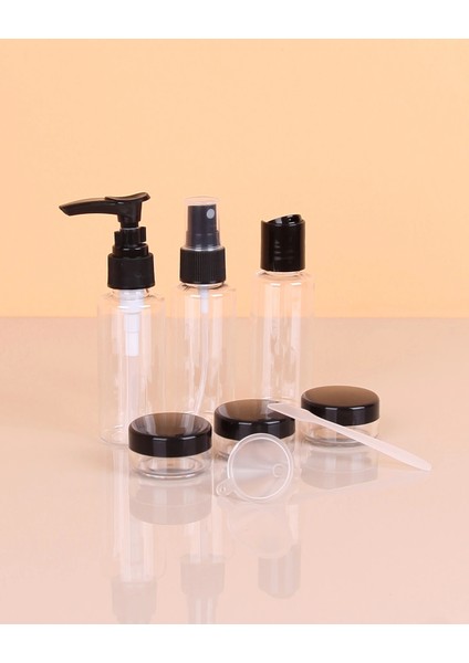 Parfüm Şişesi - Kozmetik Şişesi - 8 Li Seyahat Doldurulabilir Kozmetik Seti indirimleri