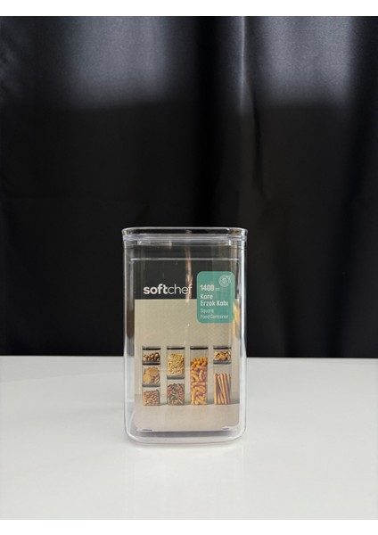 Vakumlu Sızdırmaz Kapaklı Saklama Kabı Seti 6'lı