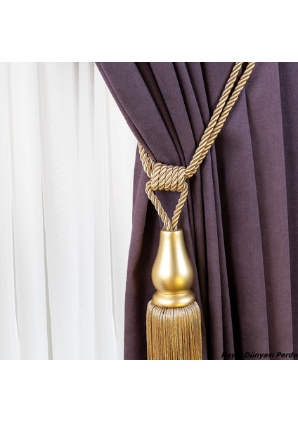 Özel Yapım Perde Toplayıcı Ahşap Renso Braçol Takım fiyatları