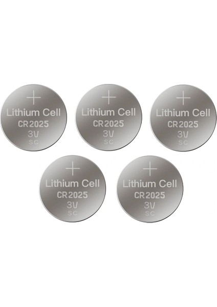 Yuma CR2032 Süper Lityum 3V 5’li Kart Düğme