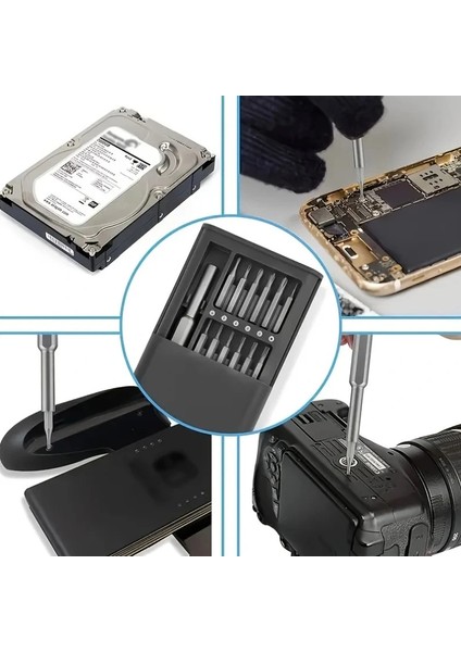 25 Parça Çok Fonksiyonlu Hassas Tornavida Seti – Telefon Tablet Elektronik Tamir Tornavida Seti fiyatları