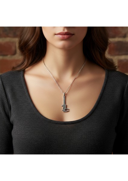 Hassas Kumpas Gümüş Kaplama Düz Zincir Kolye fiyatları