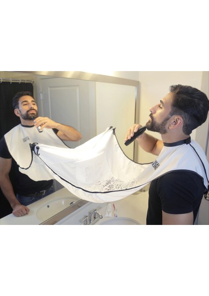 Pratik Sakal Kesme Örtüsü - Beyaz modelleri