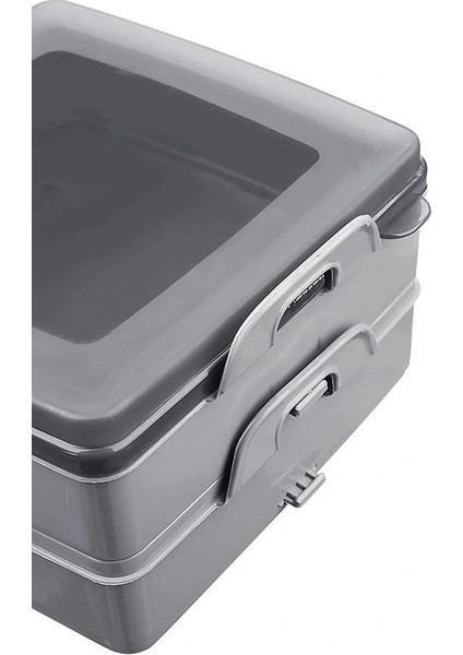 2 Katlı Kapaklı Saklama Kabı- Beslenme Kabı- Sefer Tası Diyet Kabı fırsatları