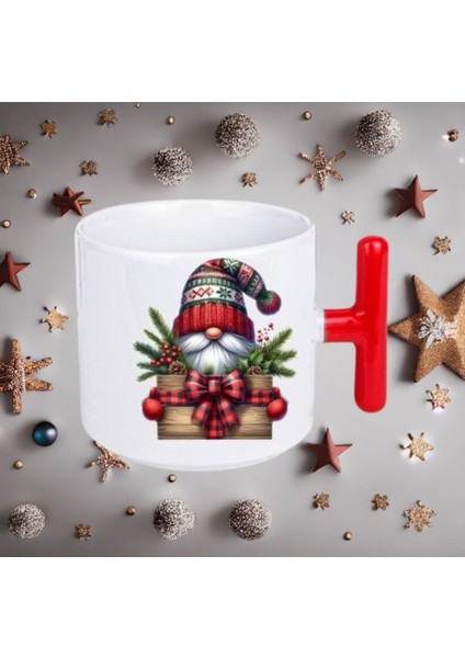 Renkli T Kupa Noel Yılbaşı