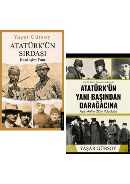 Alfa Kalem+ Yaşar Gürsoy 3 Kitap (Atatürk’ün Sırdaşı+Yanı Başından+Katilleri ve O Doktor)-Tarih fiyatları