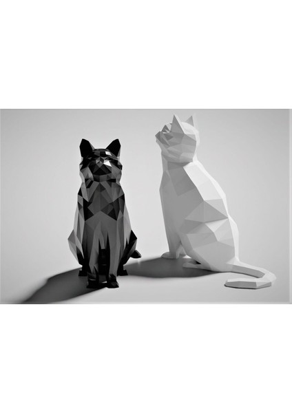 Kedi Figür Biblo, Obje 2'li fiyatları