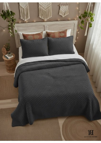 Petek Kare Desen Battalboy Welsoft Yatak Örtüsü