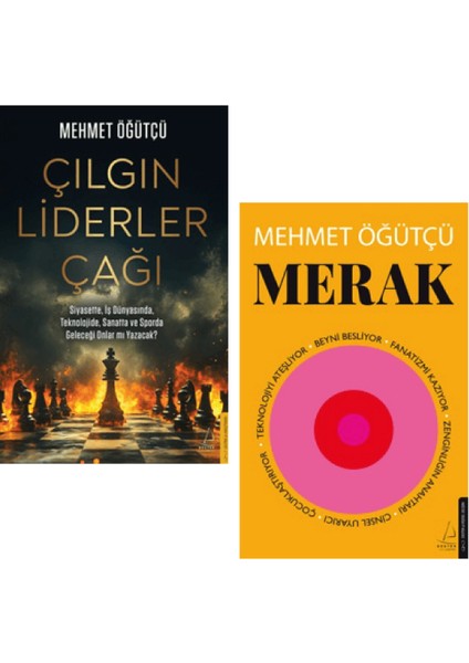 Alfa Kalem+Mehmet Öğütçü 3 Kitap Yeni(Çılgın Liderler Çağı+Merak+Yeni Dünya Düzeni)Araştırma Destek fiyatları