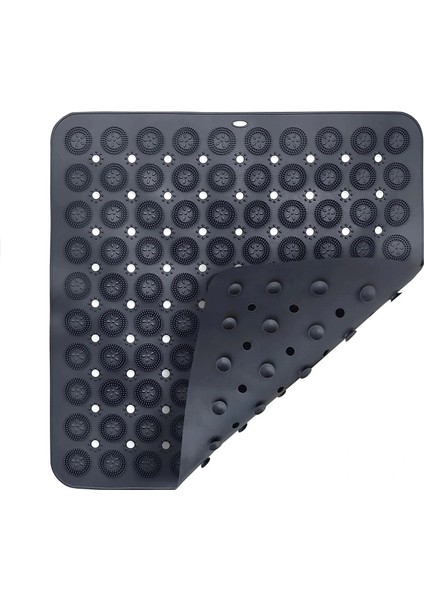 Kare Vantuzlu Banyo Kaydırmaz Paspas- Tırtıklı Ayak Duş Matı Silikon Pedi modelleri