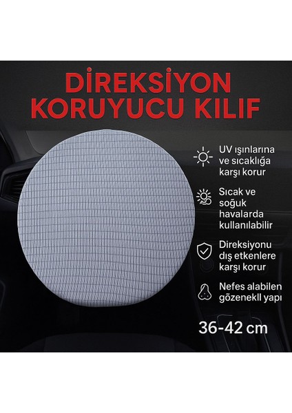 Toyota Corolla E170 2013-2018 Direksiyon Kılıfı Scr