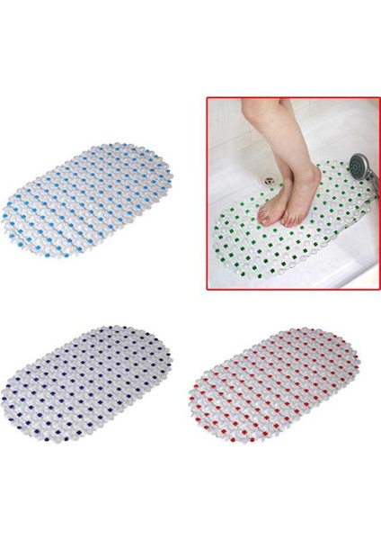 Renkli Banyo Kaydırmaz Paspas, Şık ve Güvenli Kullanım Sağlar