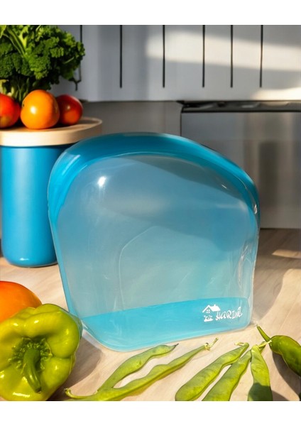 Pack Medikal Silikon Saklama Poşeti – Tekrar Kullanılabilir, Sızdırmaz, Dondurucu & Mikrodalga Uyumlu Gıda Kabı