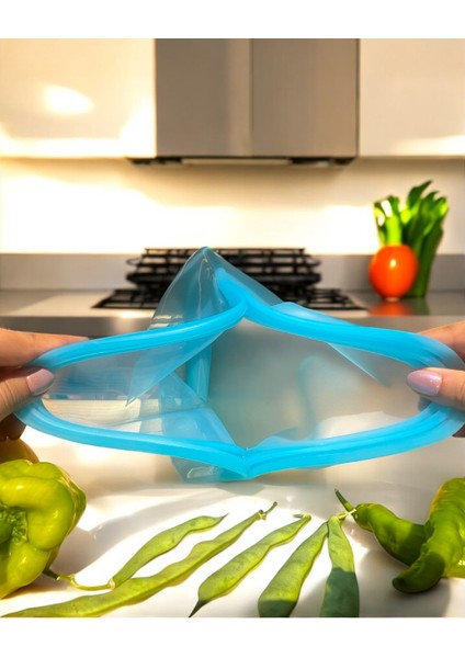 Pack Medikal Silikon Saklama Poşeti – Tekrar Kullanılabilir, Sızdırmaz, Dondurucu & Mikrodalga Uyumlu Gıda Kabı indirimleri